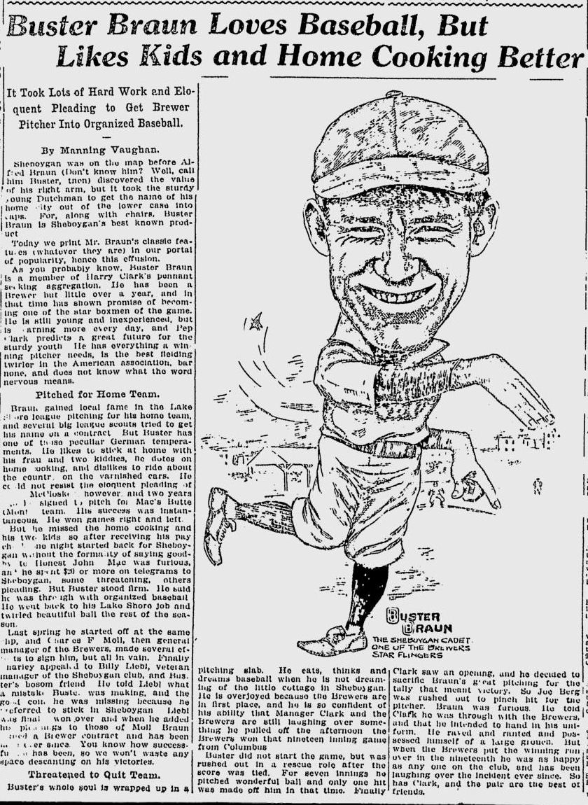 Buster Braun - Milwaukee Brewer